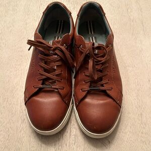 Ted Baker Brown Leather Sneakers